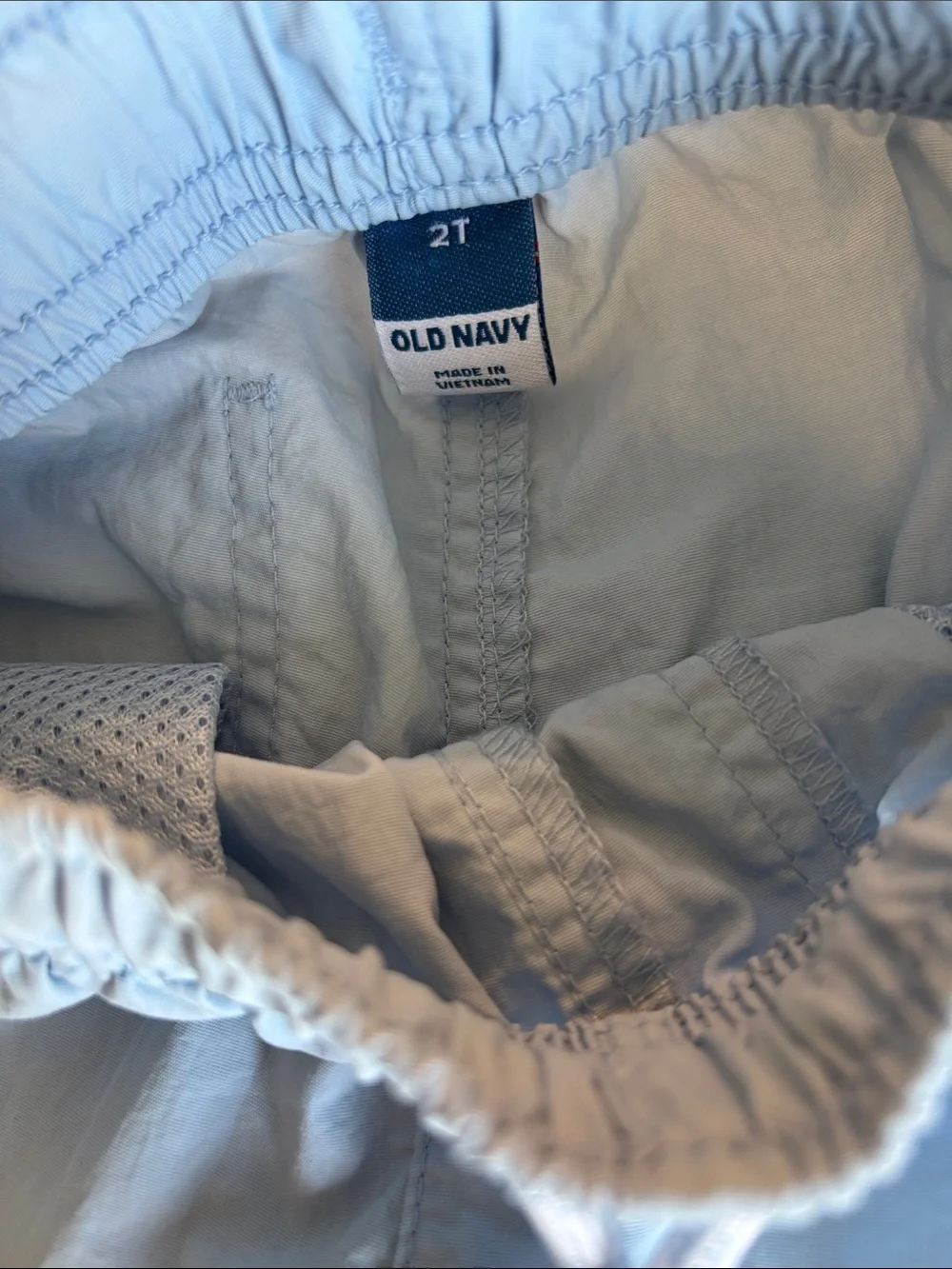 Old Navy Light Blue Men's Elastic Waist Athletic Shorts